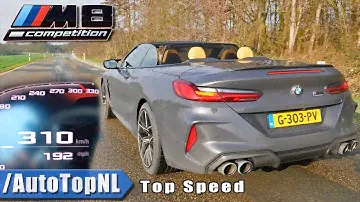 BMW M8 Competition 625HP | 0-310km/h ACCELERATION TOP SPEED & SOUND by AutoTopNL